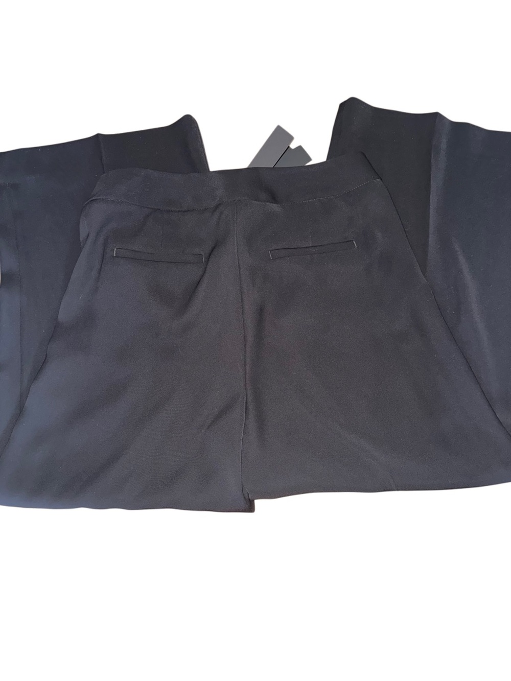 NWT Banana Republic Black Wide-Leg Dress Pants Size 10 - Picture 6 of 13